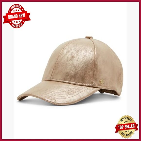 Distressed Metallic Baseball Hat Adjustable Closure Everyday Wear